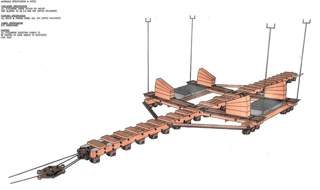 Reconstructed Prince Olav cradle plans