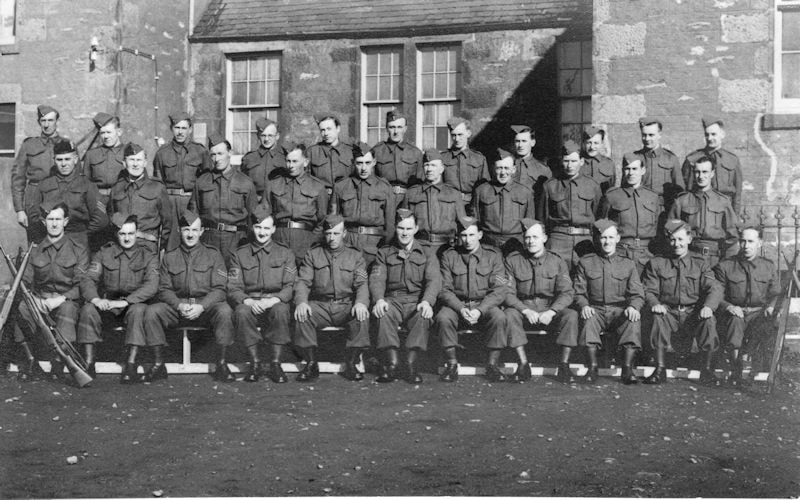 Photo of the Scalloway home guard